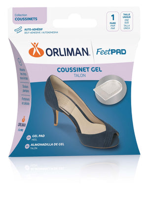 Coussinet Gel Talon Taille Unique FEETPAD - Orliman