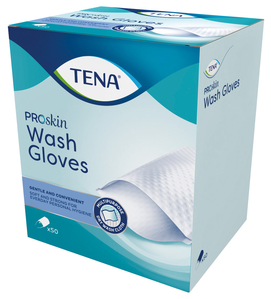 Gant de Toilette Tena Wash Gloves Proskin - Tena