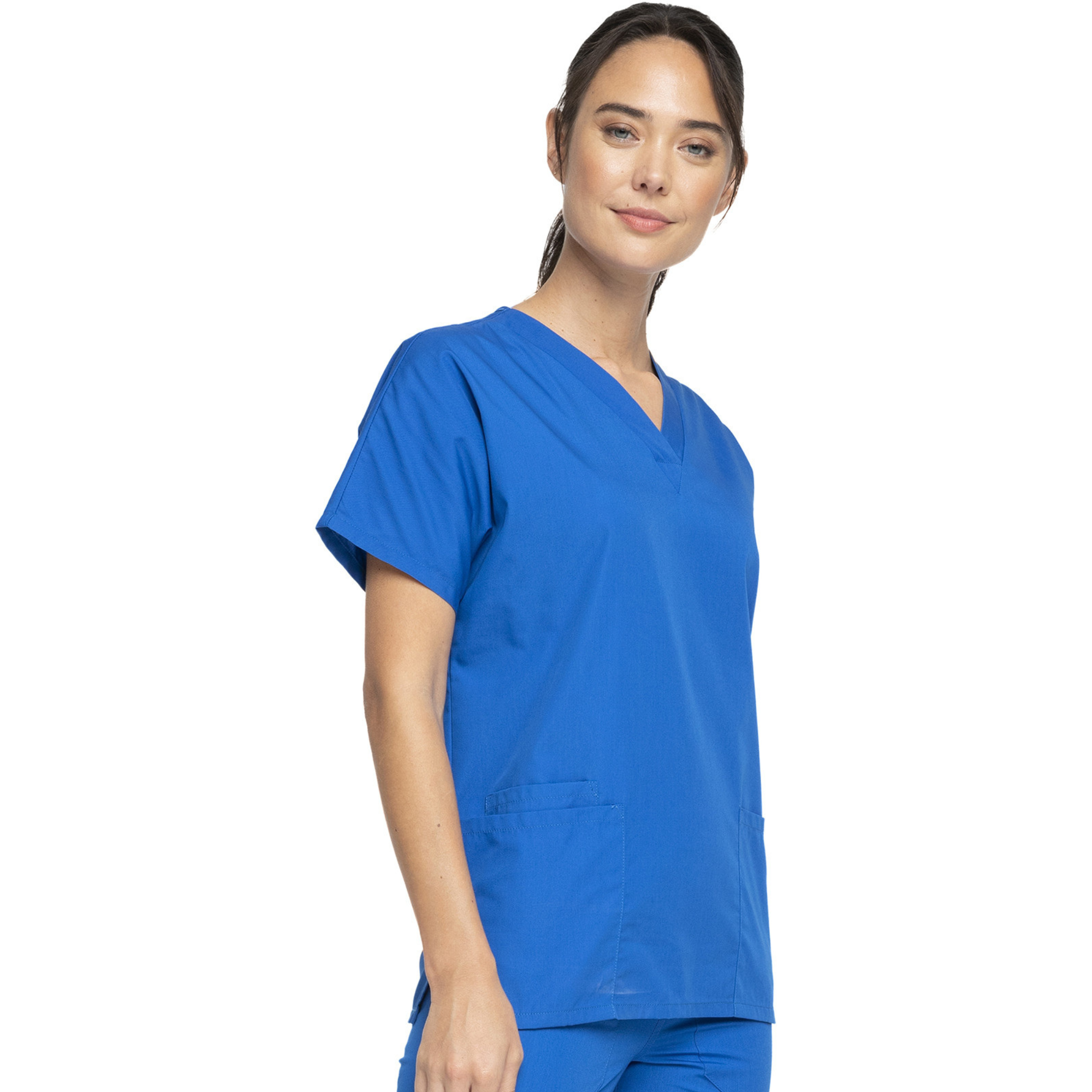 Guéthary - Tunique médicale - Col V - Manches courtes - Femme - Cherokee - Couleur 1 Cherokee Authentic Workwear