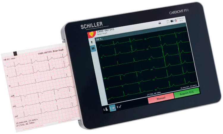 Electrocardiographe Cardiovit Ft1 tactile - SCHILLER