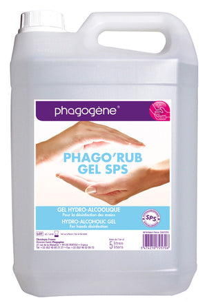 Gel Hydroalcoolique Phago'Rub Gel Eps (plusieurs modèles) - CHRISTEYNS