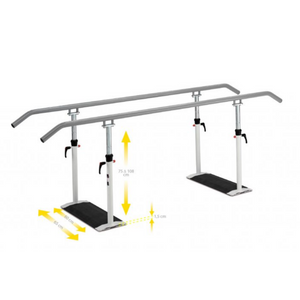 Barres Parallèles Pliables Easy Click - 2 dimensions - Ferrox