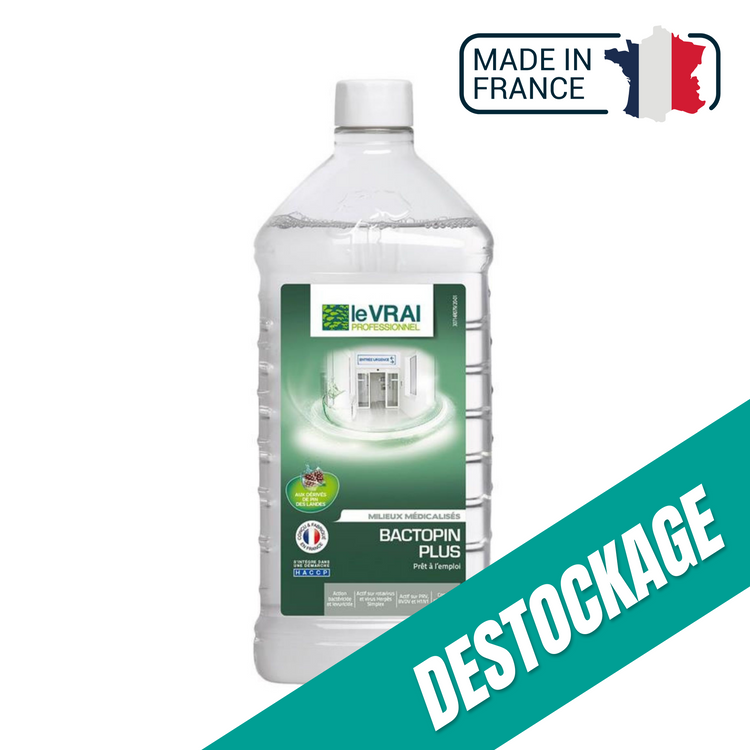 Bactopin Plus - 1L - Le Vrai Professionnel // Destockage