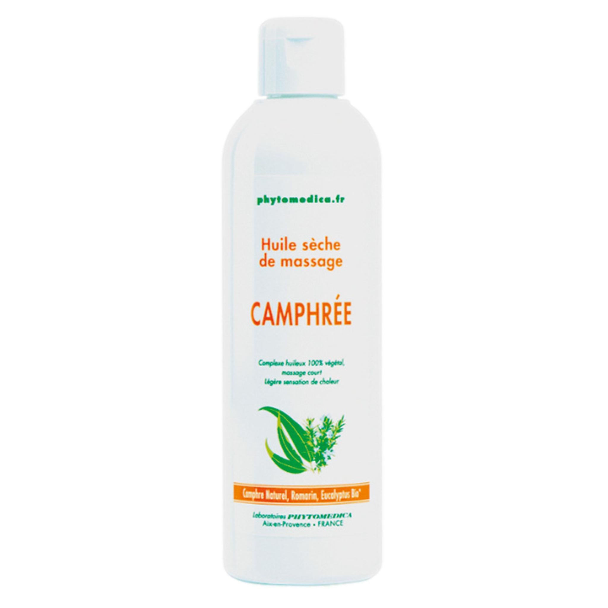 Huile sèche de Massage - Camphrée - 250 ML - Phytomedica