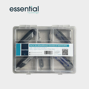 Pack de démarrage gouges et bistouris - Essential by My Podologie