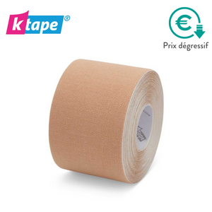 Bande adhésive élastique - 5cm x 5m - 5 couleurs - K-Tape