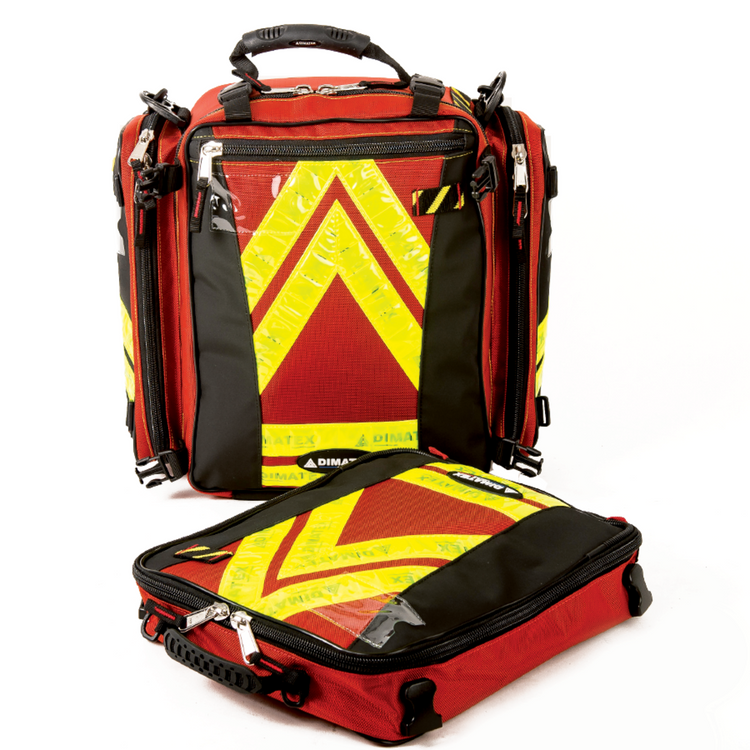 Sac de secours 37 litres TONIC - Rouge ou bleu - DIMATEX