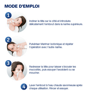 Spray nez bouché et rhume 100 ml - MARIMER - Laboratoire Gilbert