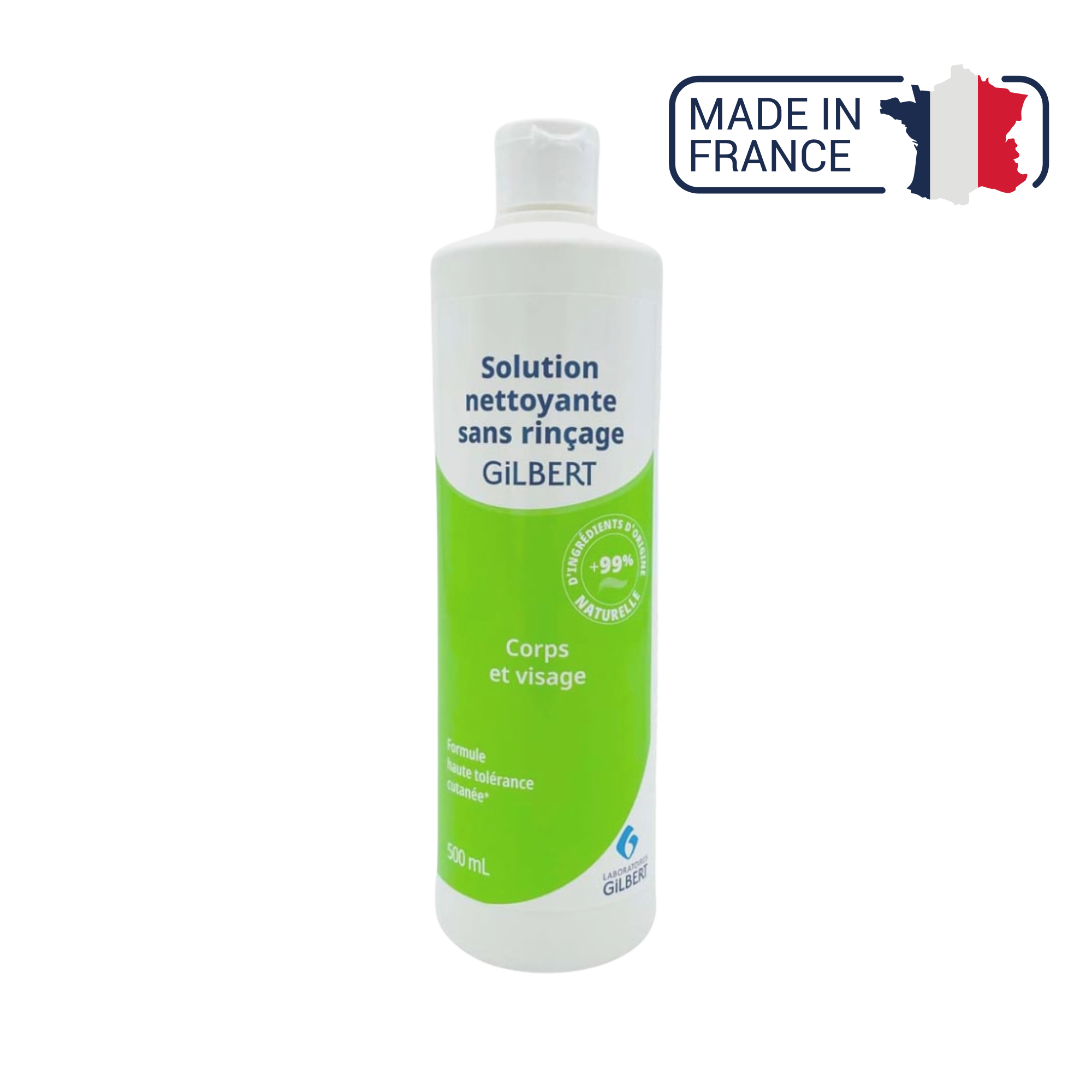 Solution nettoyante sans rinçage - 500 ml - Gilbert Healthcare