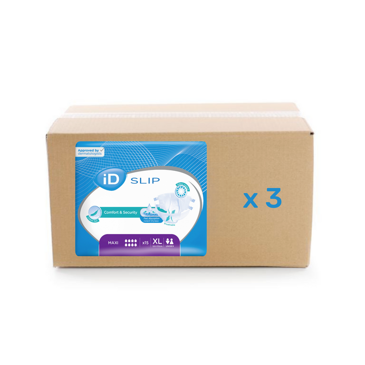 ID Slip Maxi - 8 gouttes - XL - carton 3X15U - ID Direct