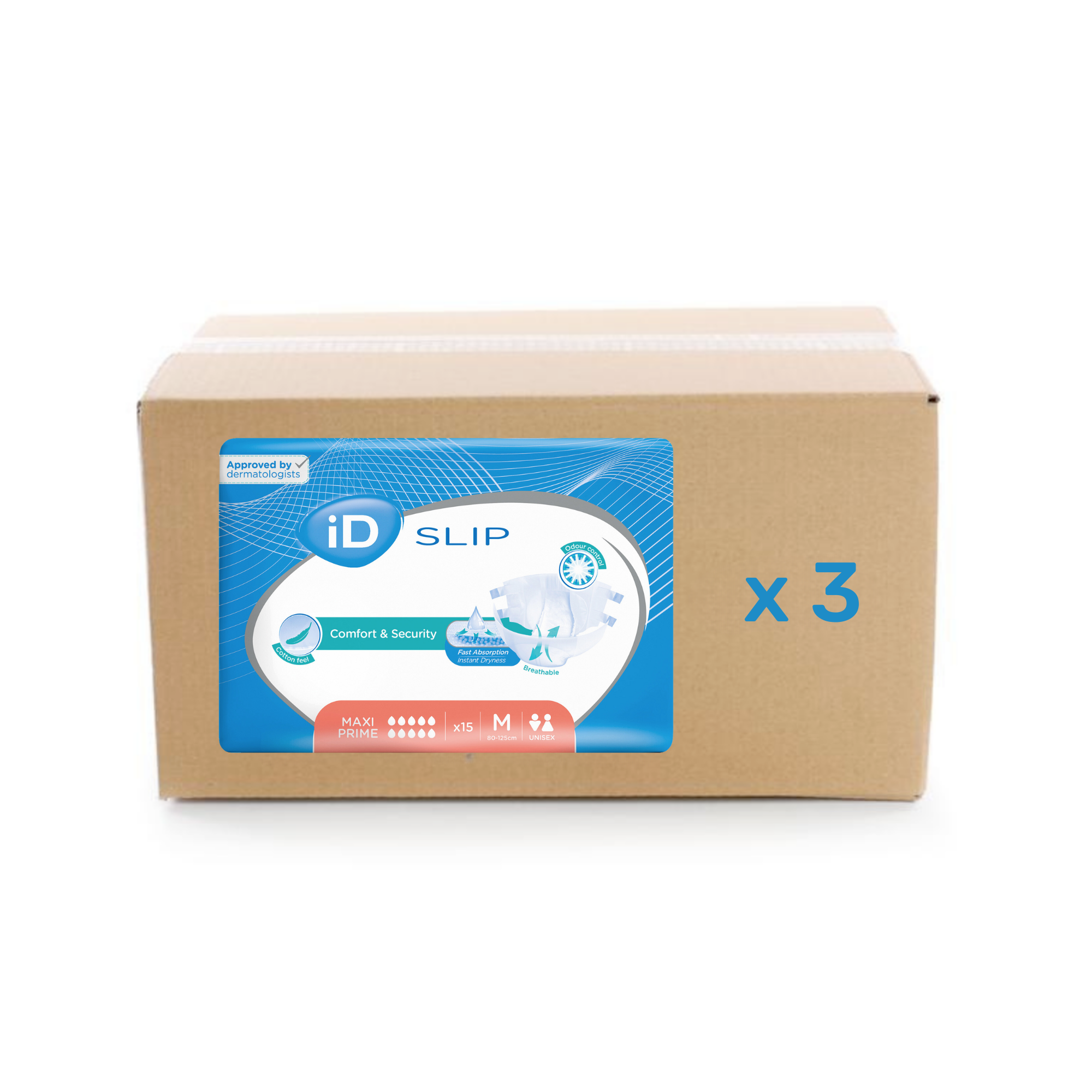 ID Slip Maxi Prime - M - carton 3X15U - ID Direct