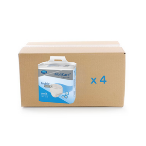 Slip Molicare Premium Mobile - 6 gouttes - L - carton 4x14U - Hartmann