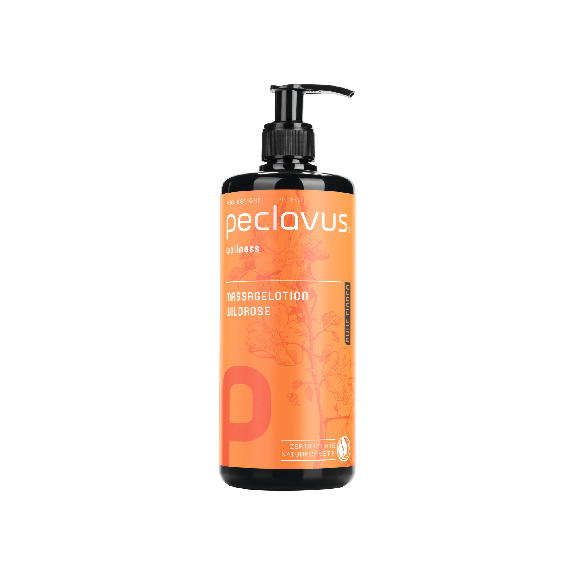 Lotion de massage - Rose sauvage - 500 ml - Peclavus